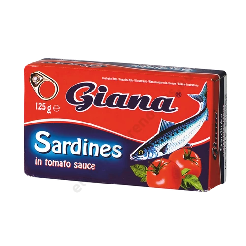 Giana Szardinella Paradicsomszószban 125g/90g