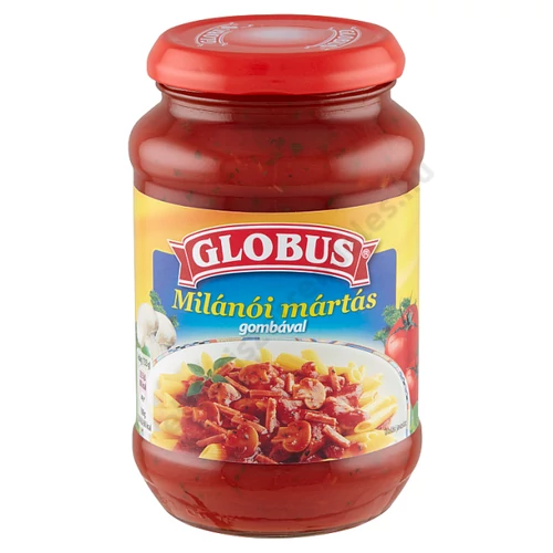 Globus Milánói mártás gombával 400g  8db/#