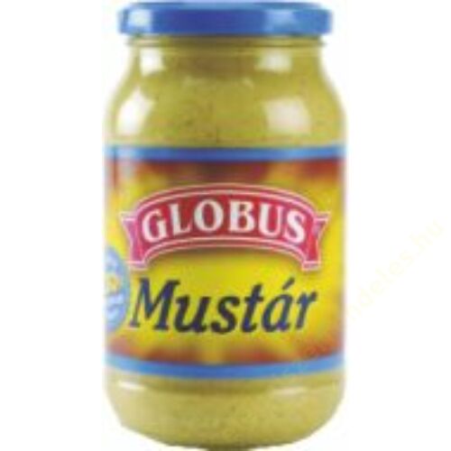 Globus Mustár 470g üveges   6db/#
