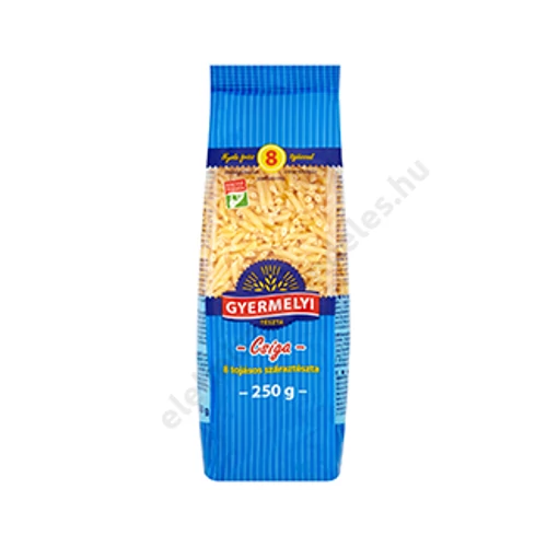 Gyermelyi tészta 250g csipet 8t  200db/sor