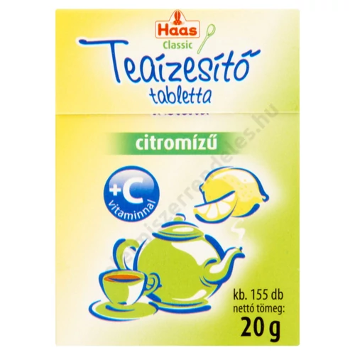Haas Teaízesítö tabletta 20g