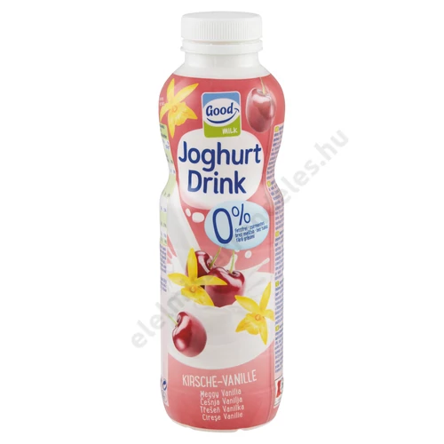 Good Milk joghurtital 500g vanilia-meggy