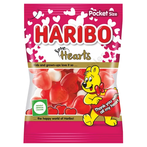 Haribo 100g Szerelmes szívek