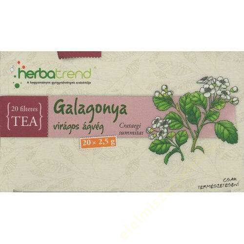 Herbatrend tea 20x25g Galagonya virágos ágvég
