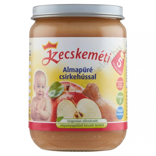 Kecskeméti bébiétel almapüré csirkehússal 190g