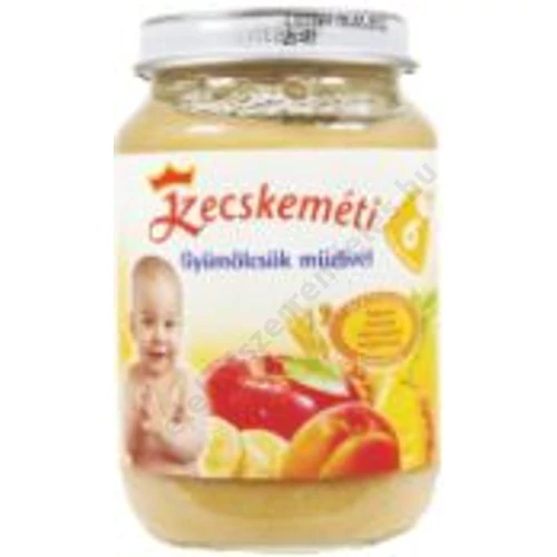 KK.bébiétel gyümölcsös müzli 190g