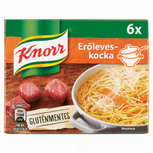 Knorr kocka 60g Eröleves