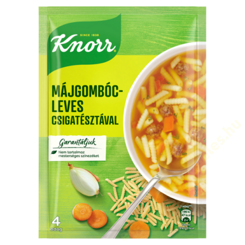 Knorr Májgombócleves csigatésztával 58g    18/#
