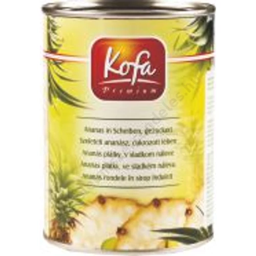 Kofa Ananász szeletek 567g