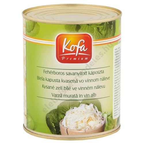 Kofa Fehérboros káposzta 810g