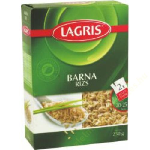 Lagris Barna rizs 250g (2x125g) fözötasakos 16/#