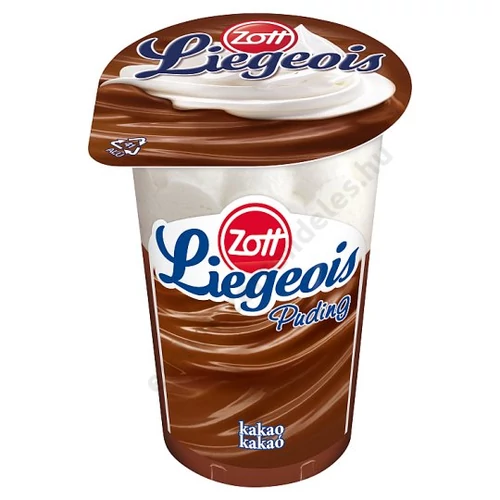 Liegeois habos csokoládés puding 175g Zott