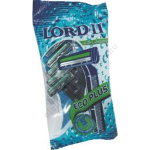 Lord II Eco Plus borotva 5db (L155P)  20/80
