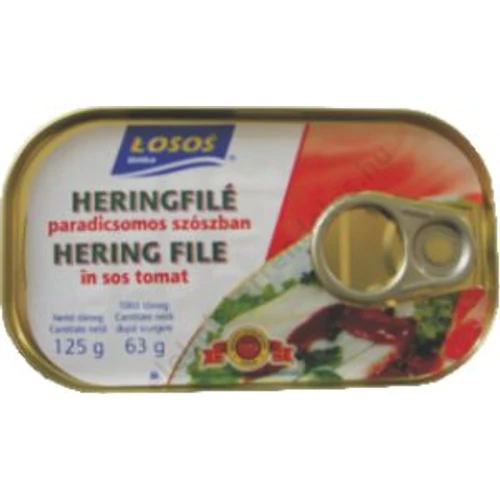 Losos 125g Heringfilé paradicsomos szószban
