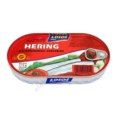 Losos 170g Hering paradicsomos szószban