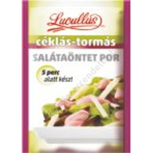 Lucullus salátaöntet por 12g Céklás-Tormás