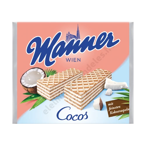 Manner ostya 75g kókuszos
