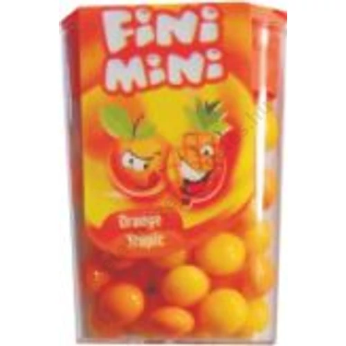 Fini Mini cukordrazsé 16g orange-tropic