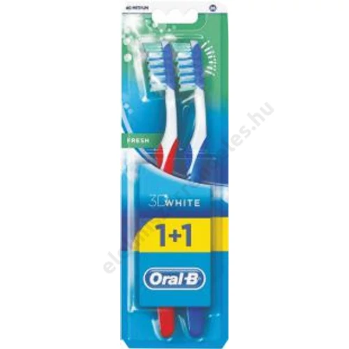 Oral-B fogkefe 1+1 3D White Fresh