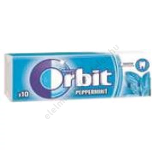 Orbit Peppermint drazsérágó 14g