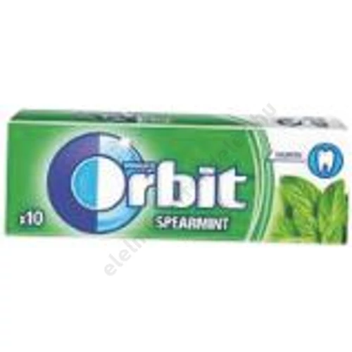 Orbit Spearmint drazsérágó 14g