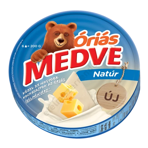 Pan. Medve 200g dobozos sajt natúr