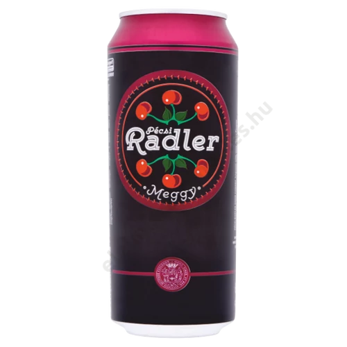 Pécsi Radler dobozos sör 0,5l Meggy 1,4%