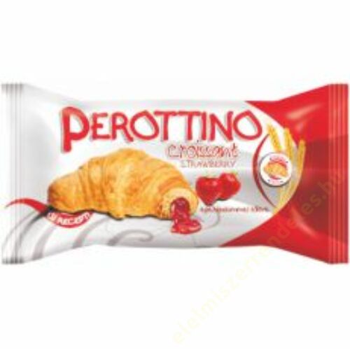 Perottino Croissant 55g eperdzsemmel töltve 36db/#