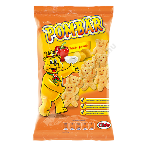 Pom Bar 50g Tejfölös-paprikás  16/320/1280