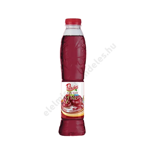 Pölöskei 0,7l Fruit Gold Meggy Gyümölcsszörp