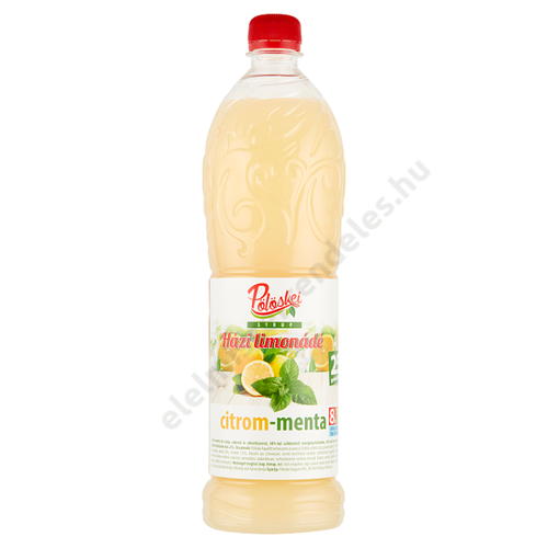 Pölöskei gyümölcsszirup 1l Citrom-menta