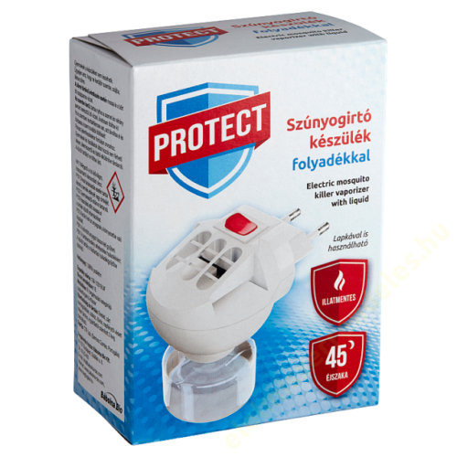 Protect elektromos szúnyogírtó készülék+folyadék utántöltö