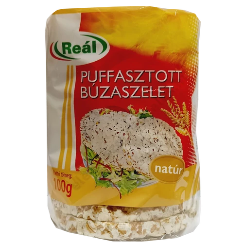 Reál Puffasztott búzaszelet 100g natúr