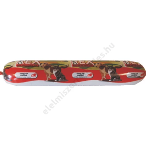 Rex Kutya-Macska szalámi 1kg marhával   540db/rkl