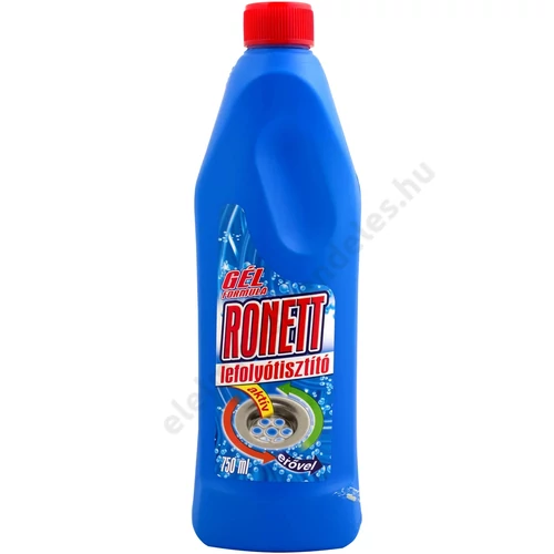 Ronett lefolyótisztító gél 750ml   12/#