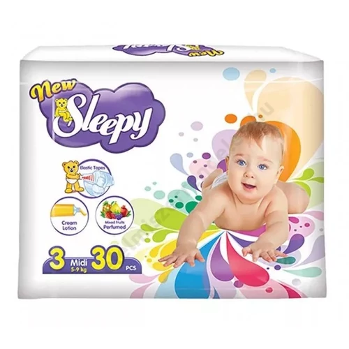 Sleepy pelenka Midi 4-9kg 30db