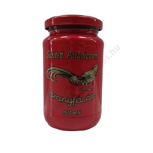 Aranyfácán süritett paradicsom 360g 15-17%