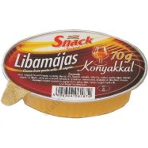 Szegedi Snack 70g Libamájas konyakkal