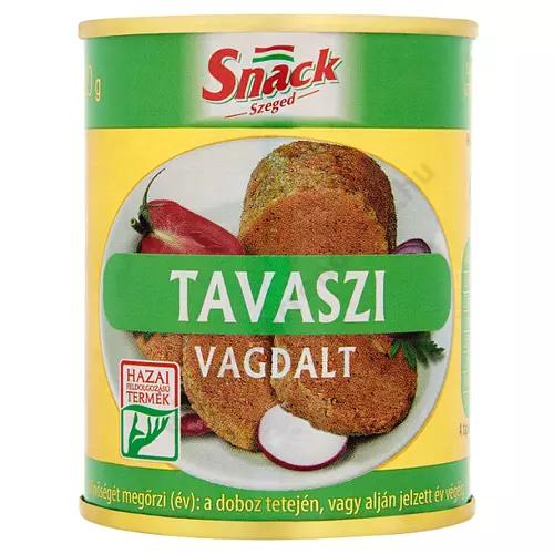 Szegedi Snack 130g Tavaszi Vagdalthús 15/# 300/sor