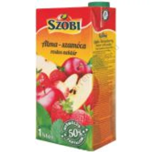 Szobi 1l Alma-Szamóca 50%