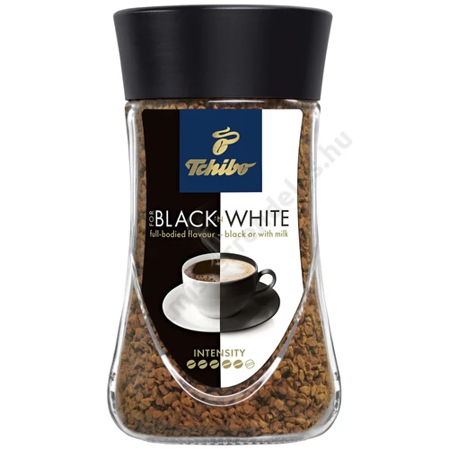 Tchibo Black&amp;White instant kávé 100g (üv.)