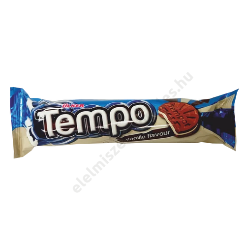 Tempo kakaós keksz 72g Vanília ízű krémmel töltött