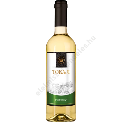 Tokaji Furmint 0,75l félédes fehér bor csavarzáras