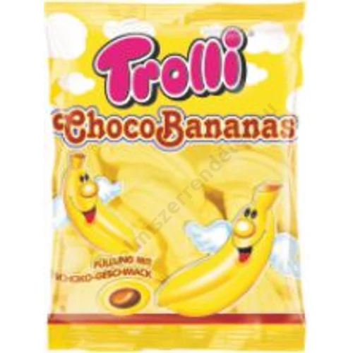 Trolli Choco Bananas 150g (csokival tt. hab)