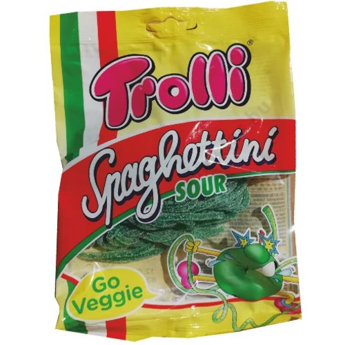 Trolli gumicukor 100g Spaghettini alma