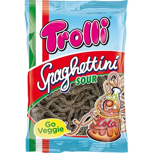 Trolli gumicukor 100g Spaghettini cola