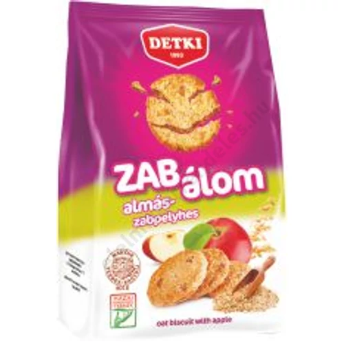 Zab-Álom 150g Almás-Zabpelyhes keksz 12/#