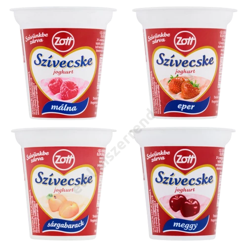 Zott Szívecske 125g joghurt
