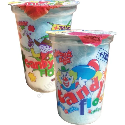 Candy Floss Vattacukor+matrica 20g banán ízű