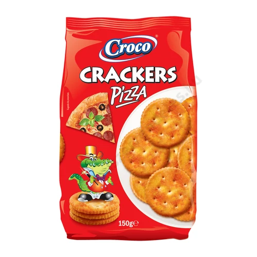 Croco Crackers 150g pizzás